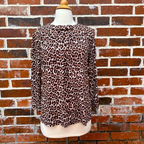 Karl Lagerfeld Tops - 4for $20 Karl Lagerfeld small leopard top